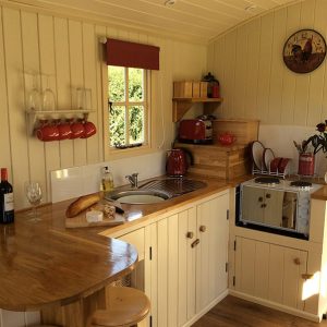 bliss-kitchen Shepherds Bliss Shepherds Hut
