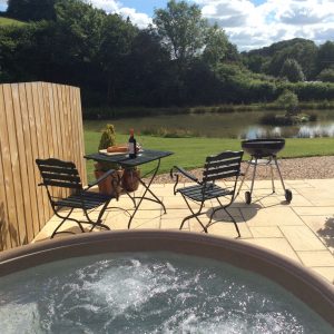 hot-tub-shepherd-hut Shepherds Bliss Shepherds Hut